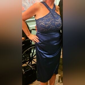 Size 12  royal blue Grace Karin Dress